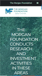 Mobile Screenshot of morganfoundation.org.nz